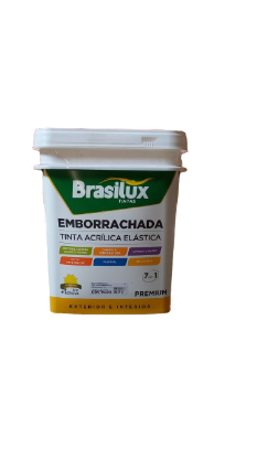Imagem de Brasilux - Emborrachada Branco Neve - 18Litros