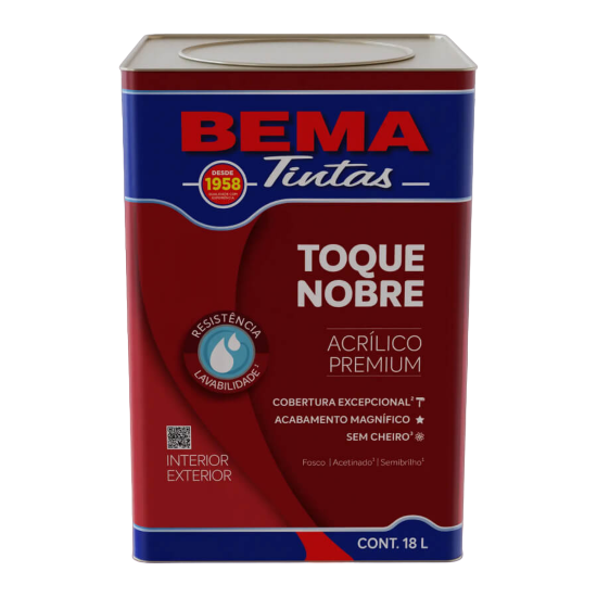 Imagem de Bema Nobre Premium - Branco Gelo Fosco - 18Litros