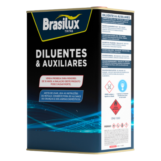 Imagem de Brasilux - Diluente para Sintético - 5Litros