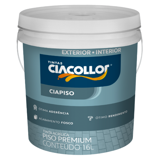 Imagem de Ciapiso - Fosco Preto - 16Litros